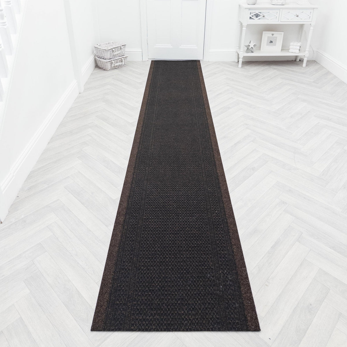 Aztec D. Brown  Rug Runner