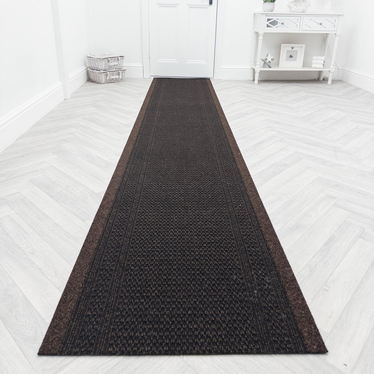 Aztec D. Brown  Rug Runner