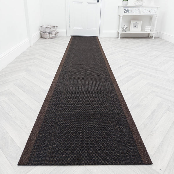 Aztec D. Brown  Rug Runner