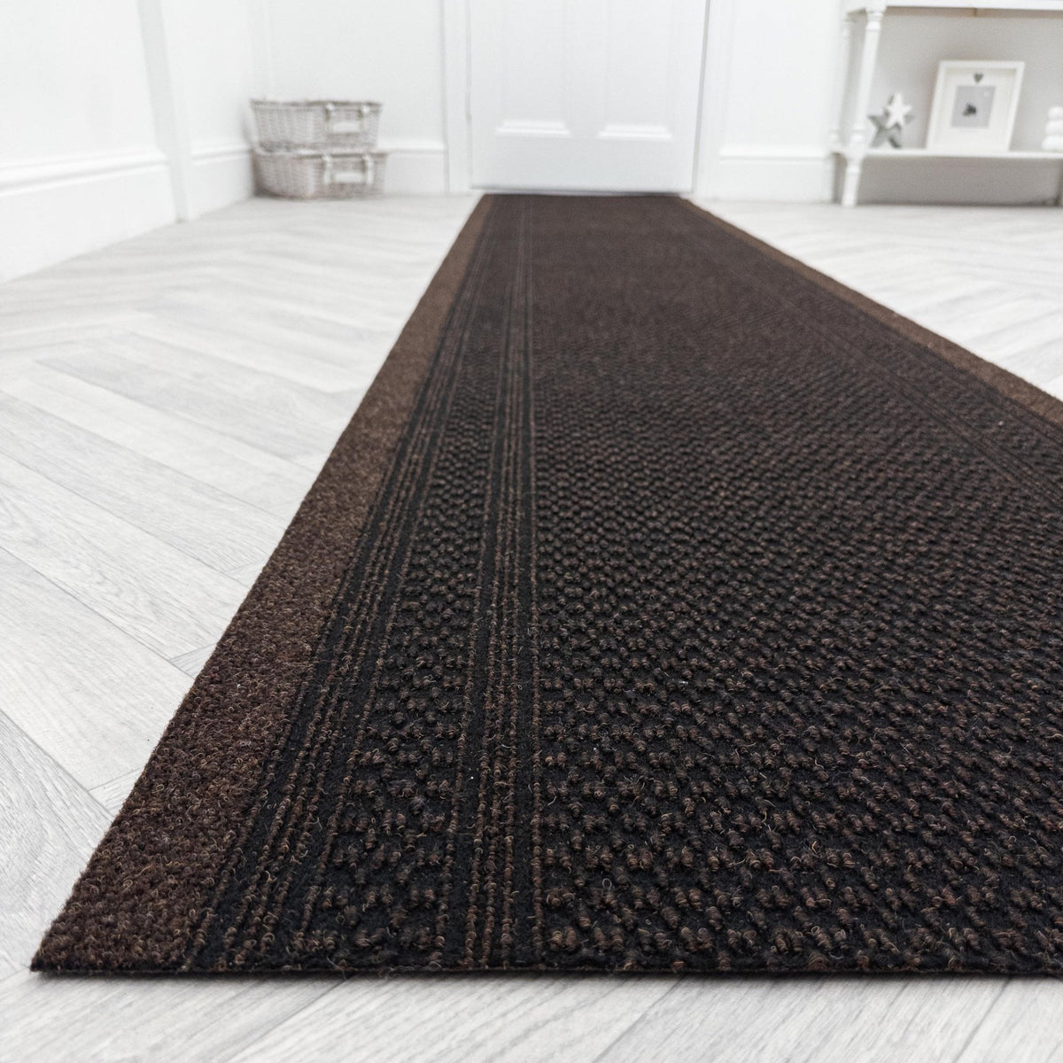 Aztec D. Brown  Rug Runner