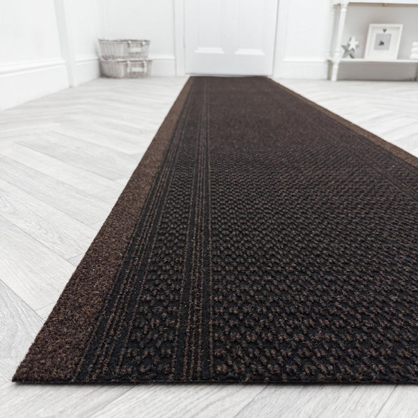 Aztec D. Brown  Rug Runner