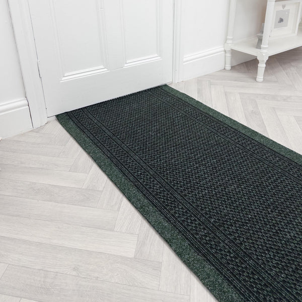 Aztec Green  Hall Runner