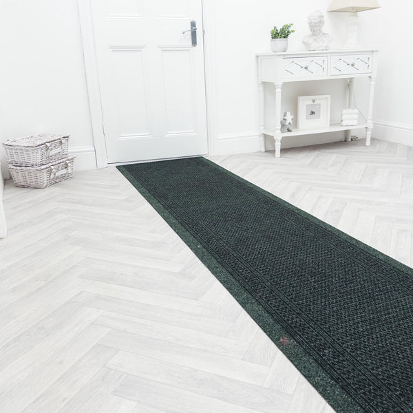 Aztec Green  Hall Runner