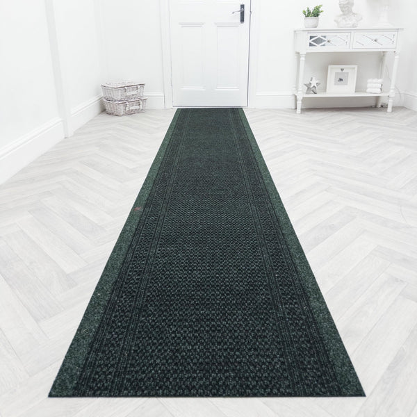 Aztec Green  Hall Runner
