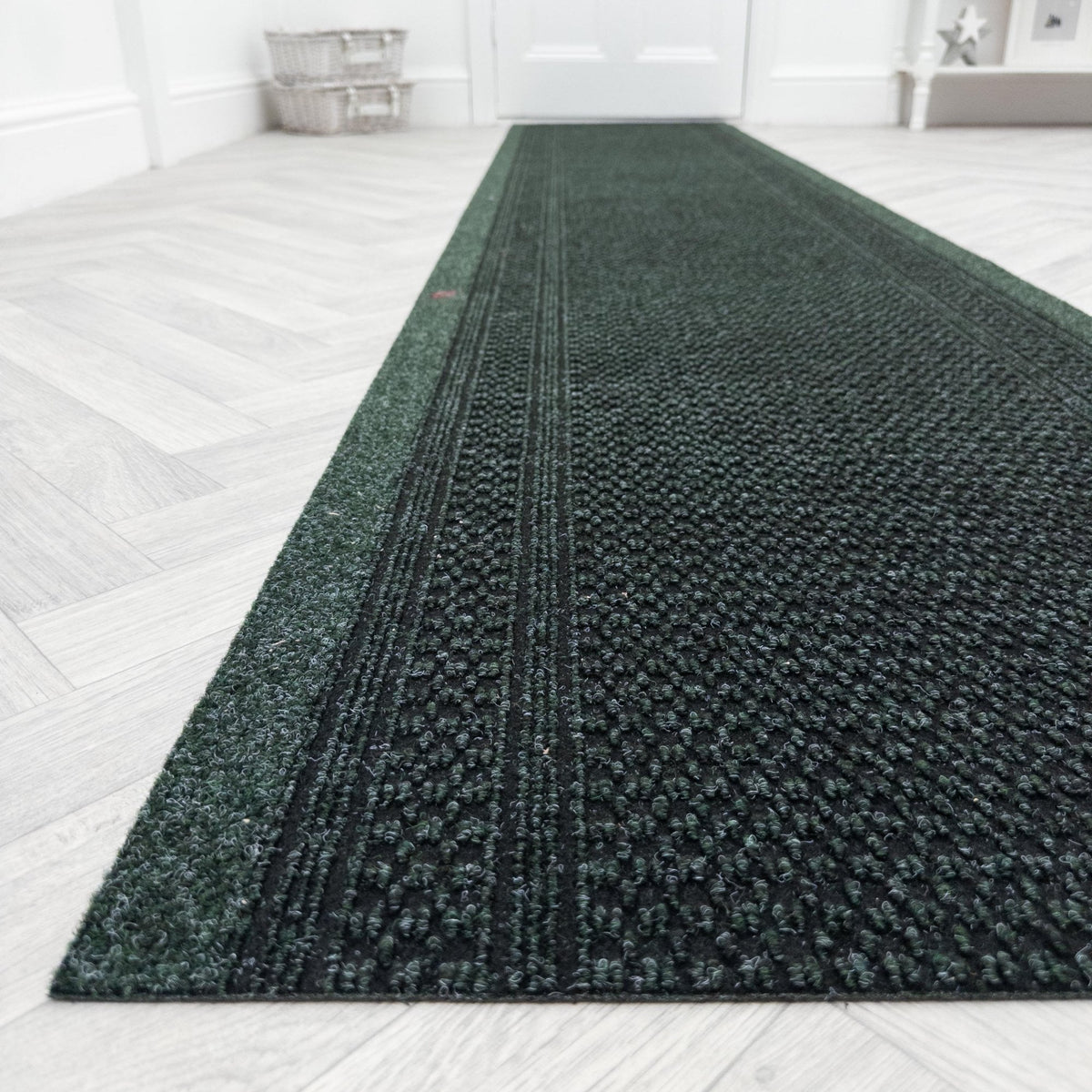 Aztec Green  Hall Runner