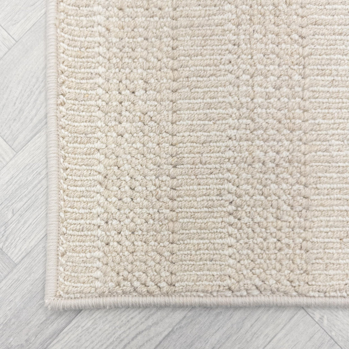 Shazia Stripe Bone Custom Rug