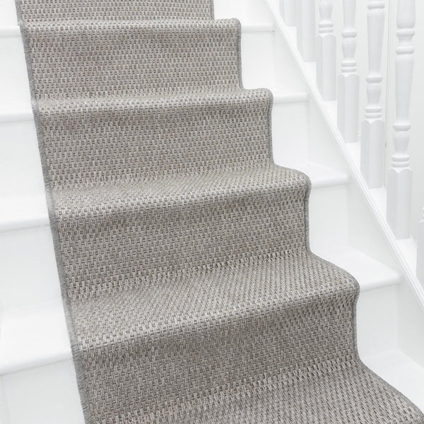 Fiji Remix Heather Gray Stair Runner