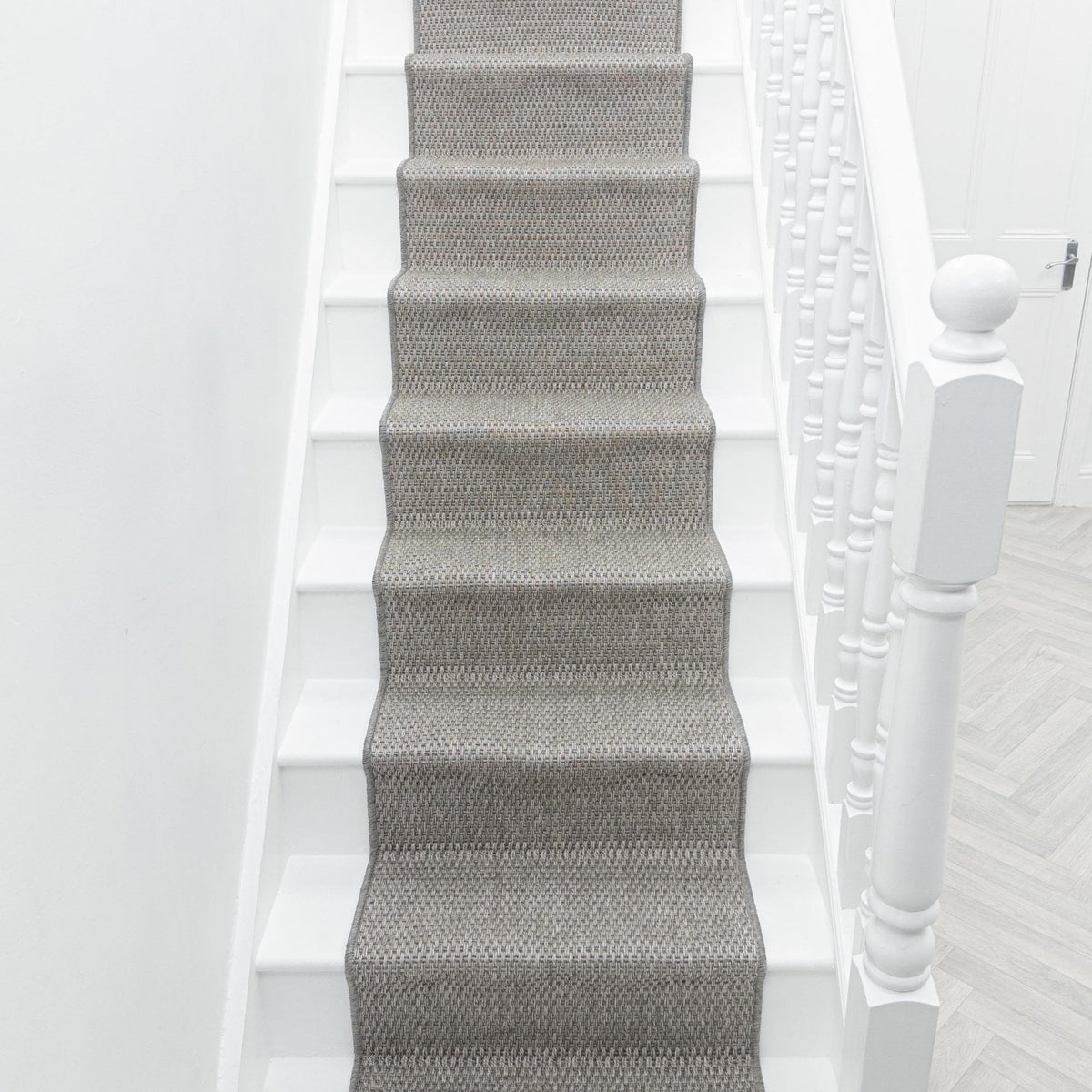 Fiji Remix Heather Gray Stair Runner