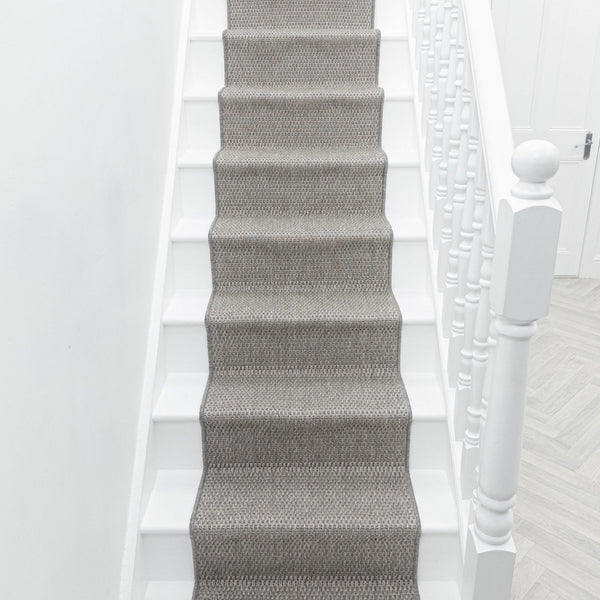 Fiji Remix Heather Gray Stair Runner