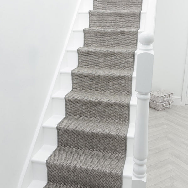 Fiji Remix Heather Gray Stair Runner