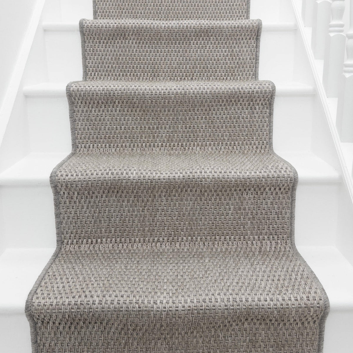 Fiji Remix Heather Gray Stair Runner
