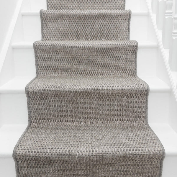 Fiji Remix Heather Gray Stair Runner