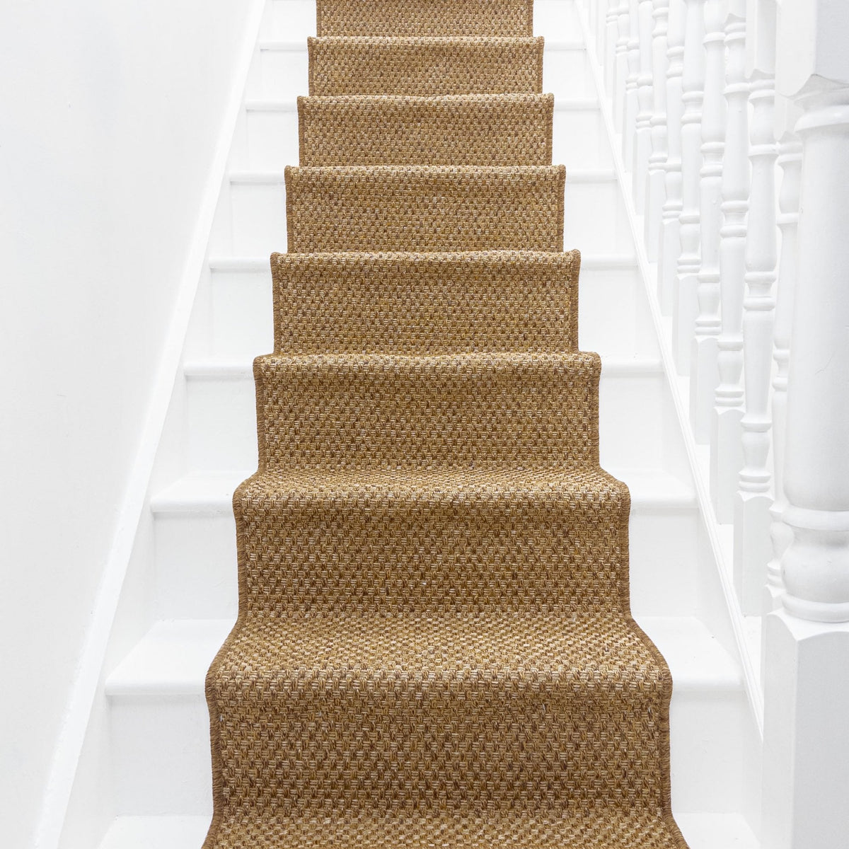 Madagascar Remix Burnt Umber Stair Runner