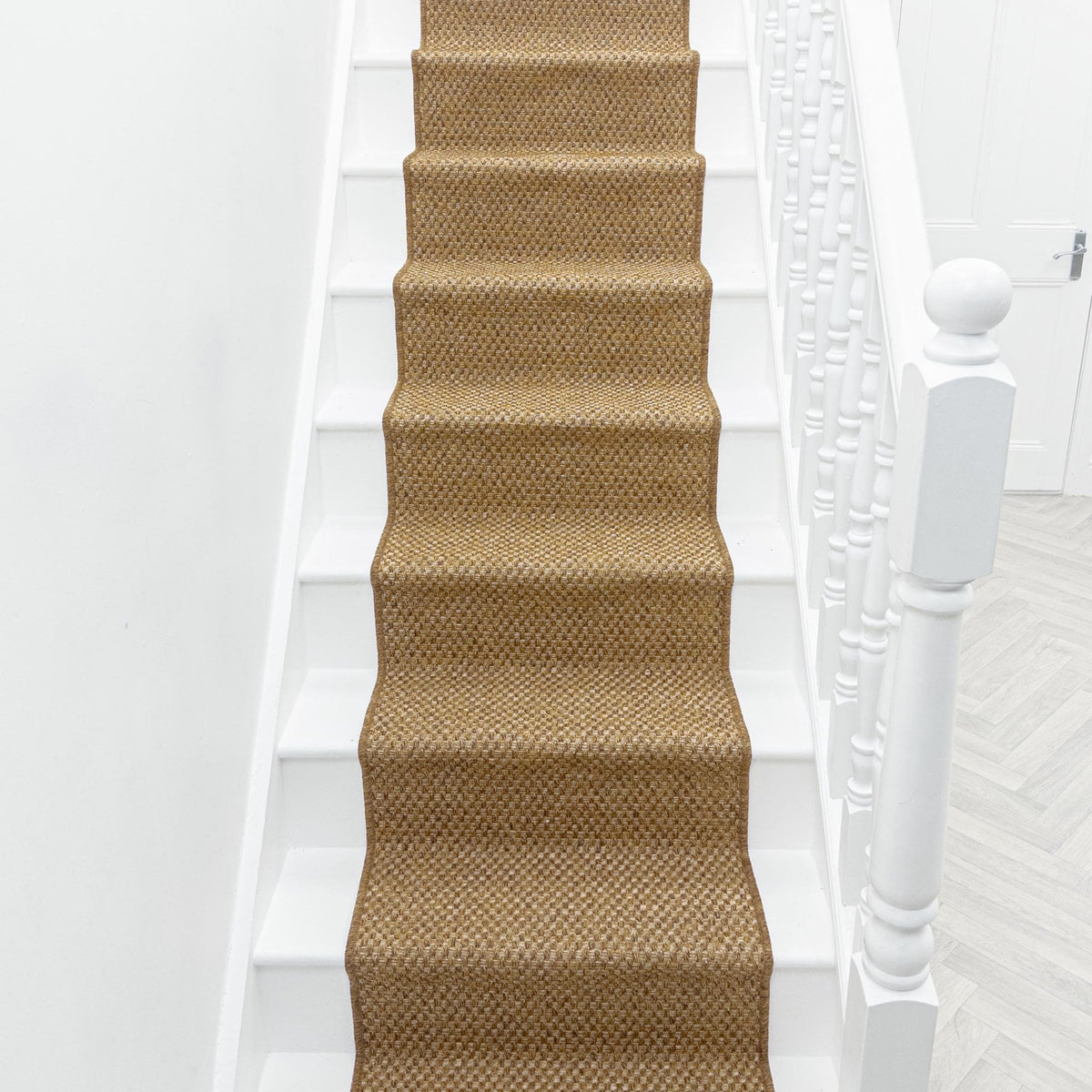 Madagascar Remix Burnt Umber Stair Runner
