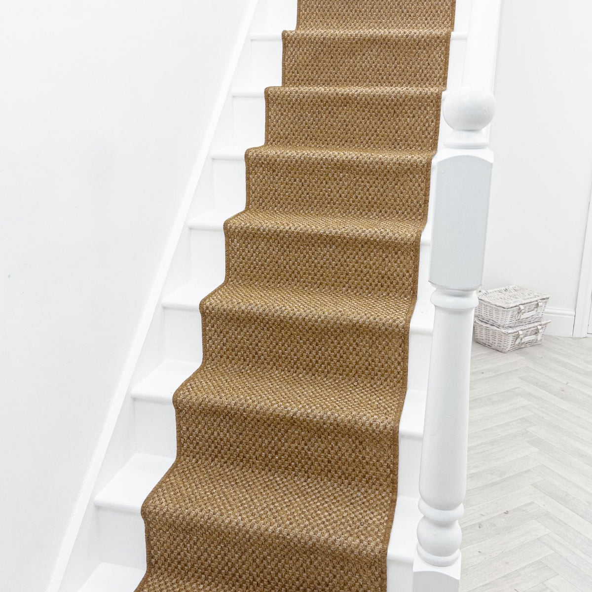Madagascar Remix Burnt Umber Stair Runner