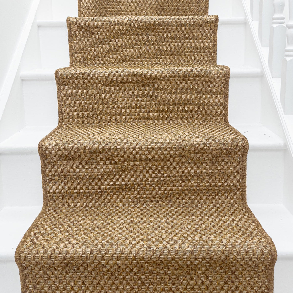 Madagascar Remix Burnt Umber Stair Runner