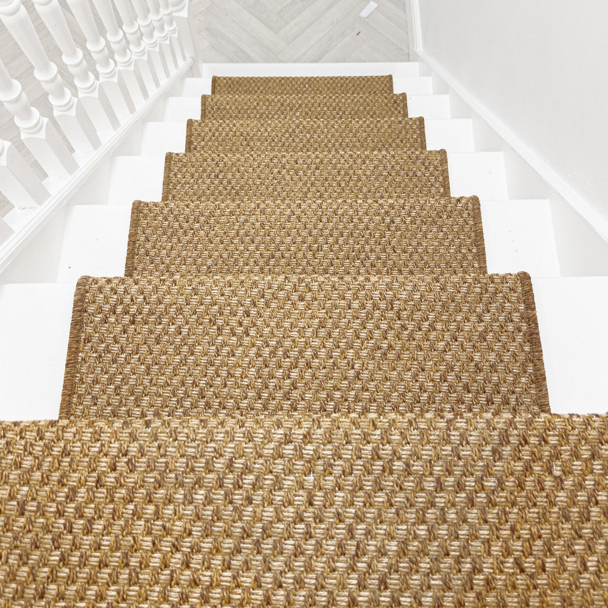 Madagascar Remix Burnt Umber Stair Runner
