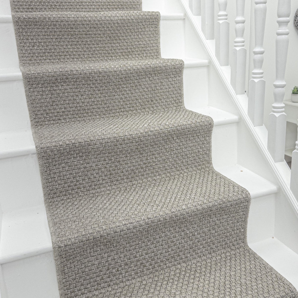 Madagascar Heather Gray Stair Runner