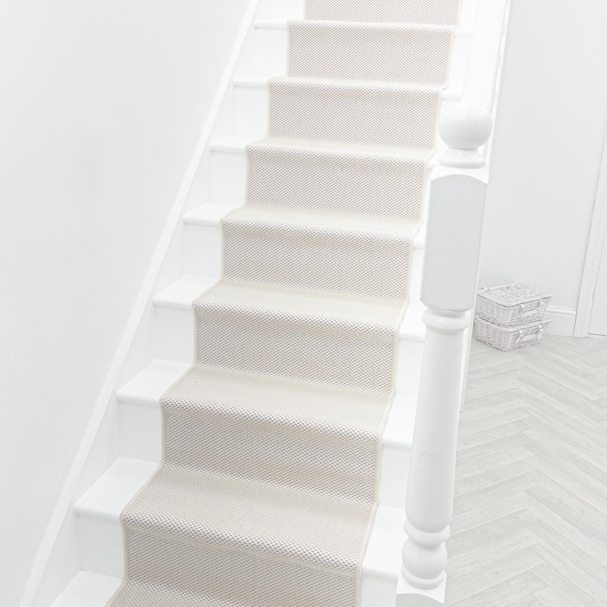 Nevis Oyster Stair Runner