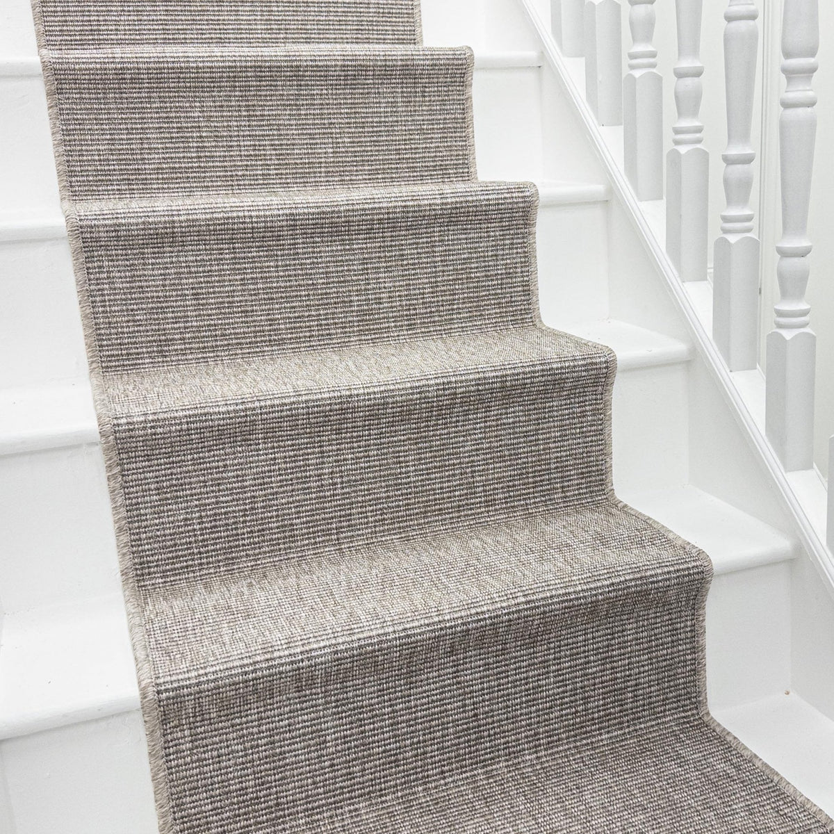 Tobago Heather Gray Stair Runner