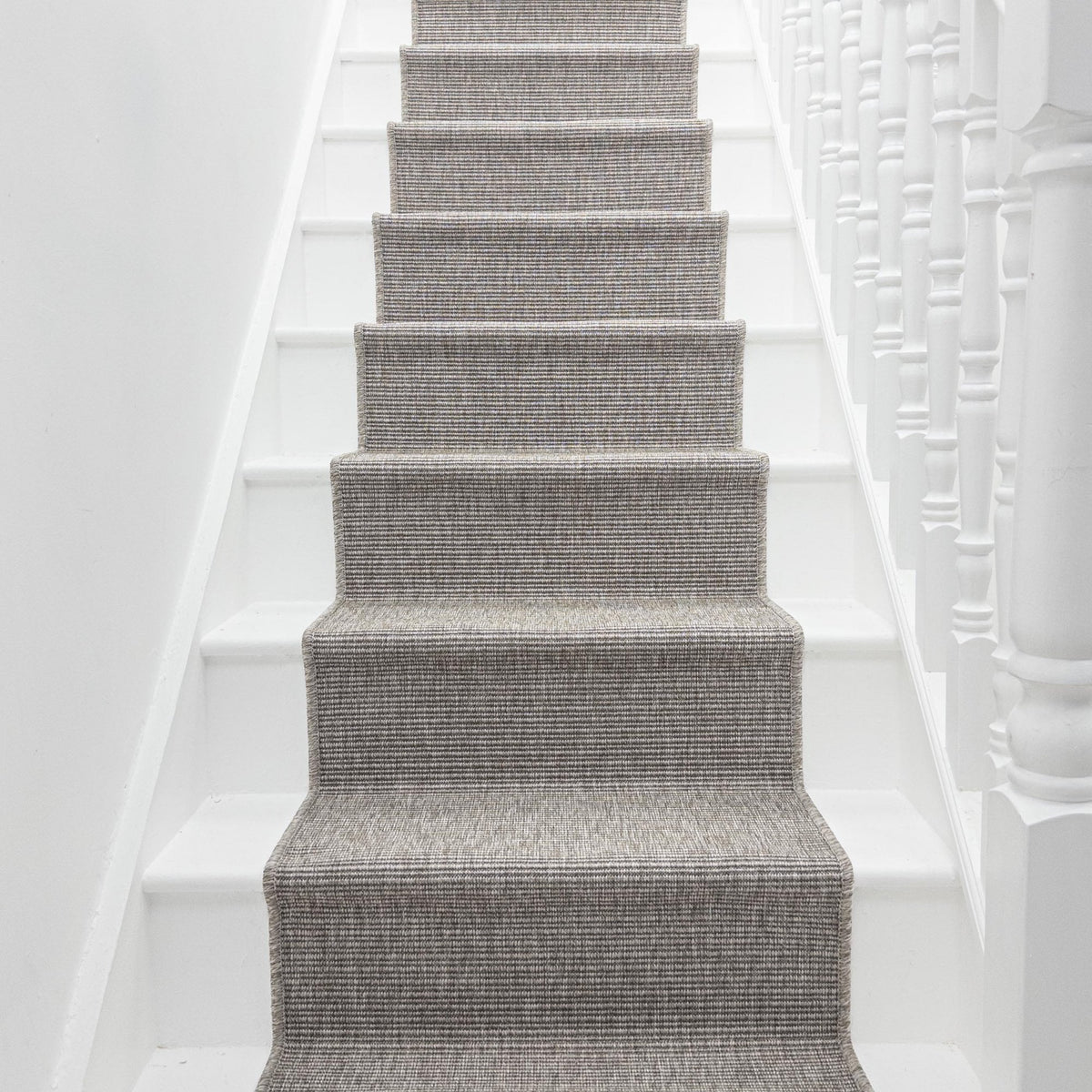 Tobago Heather Gray Stair Runner