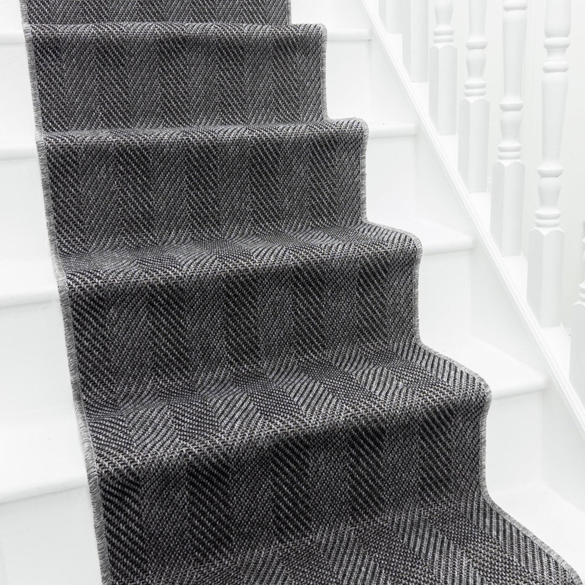 St Kitts Gunmetal Stair Runner