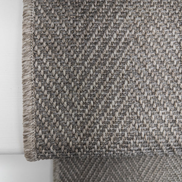 St Kitts Heather Gray Stair Runner