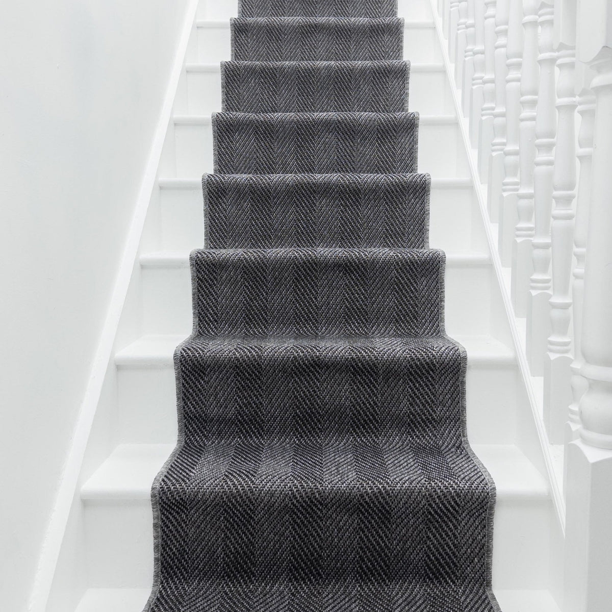 St Kitts Gunmetal Stair Runner