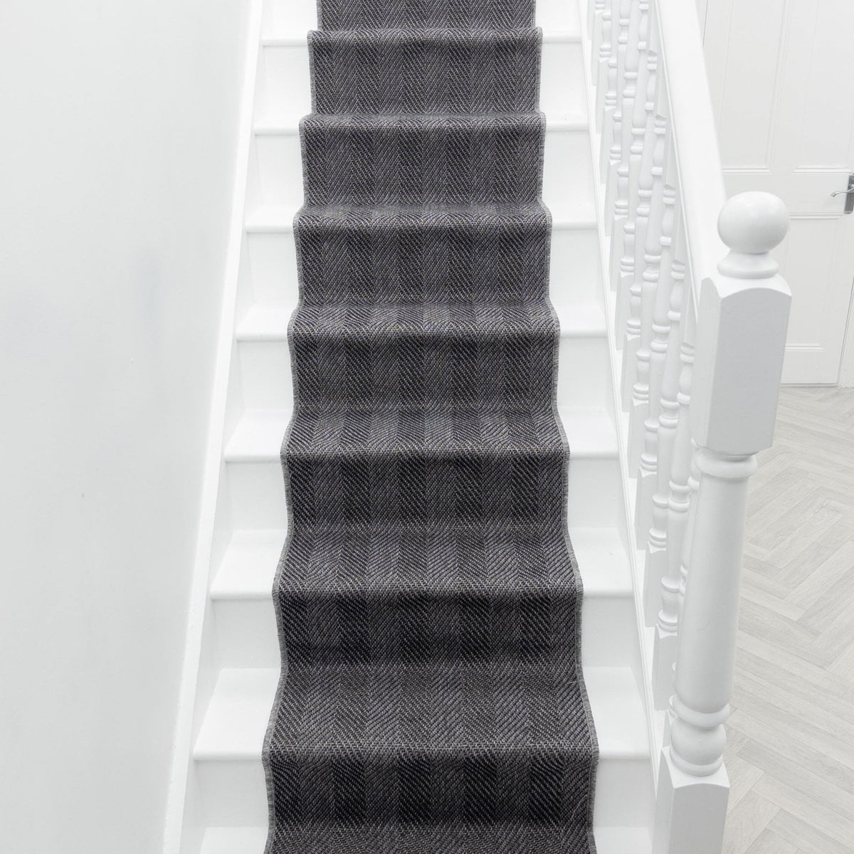 St Kitts Gunmetal Stair Runner