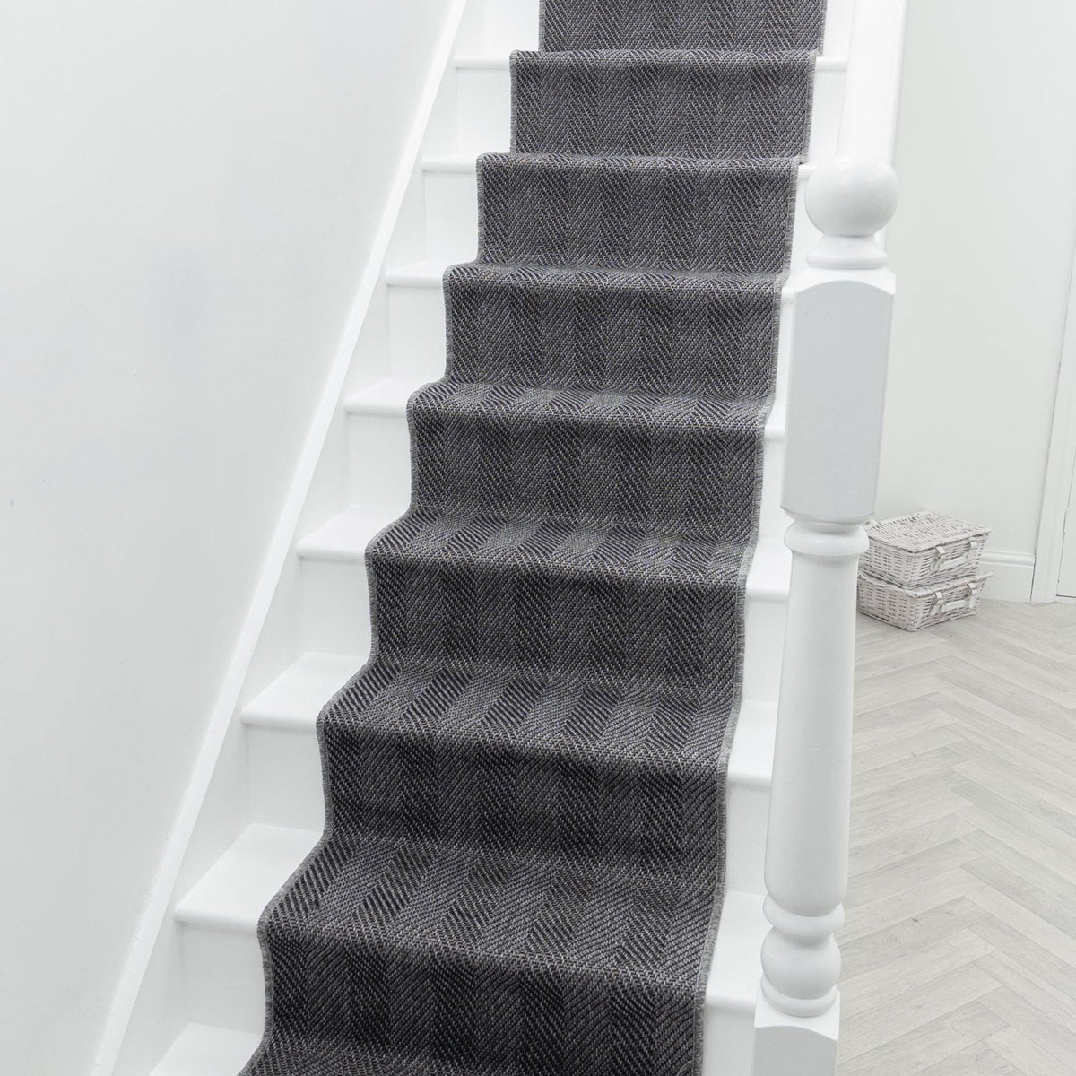 St Kitts Gunmetal Stair Runner