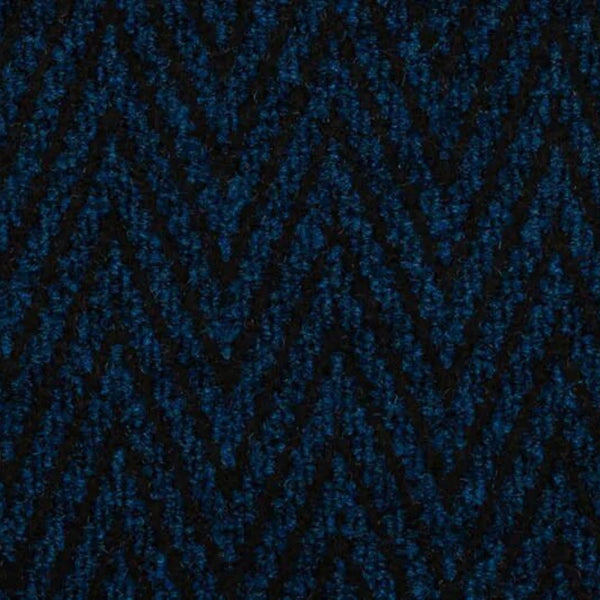 Jacob Chevron Blue Sample