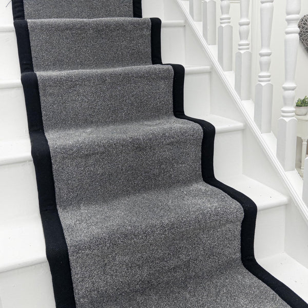 Rustique Ultra Misty Grey Tape Stair Runner