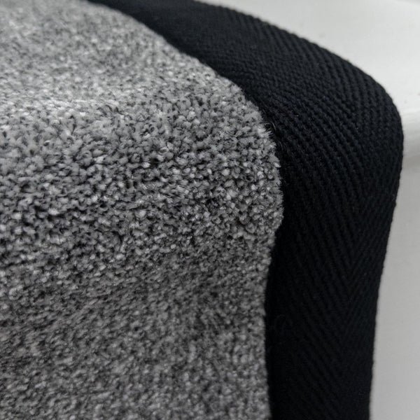 Rustique Ultra Misty Grey Tape Stair Runner