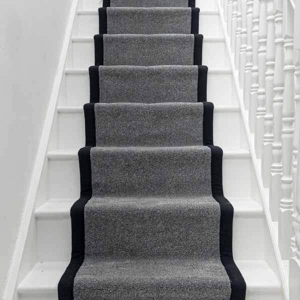 Rustique Ultra Misty Grey Tape Stair Runner