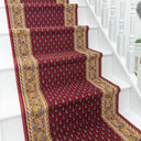 Acni - Red Stair Runner - 1ft / 2ft 2in