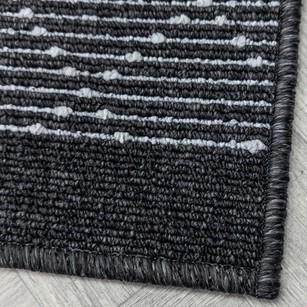 Boulevard Black  Hall Runner