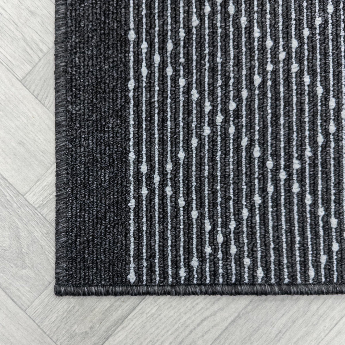 Boulevard Black  Hall Runner