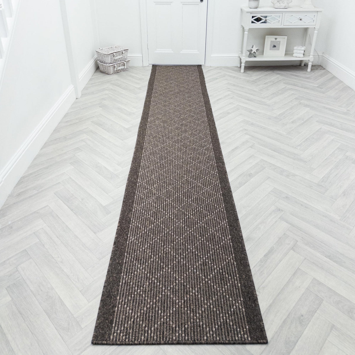 Boulevard Brown  Hall Runner