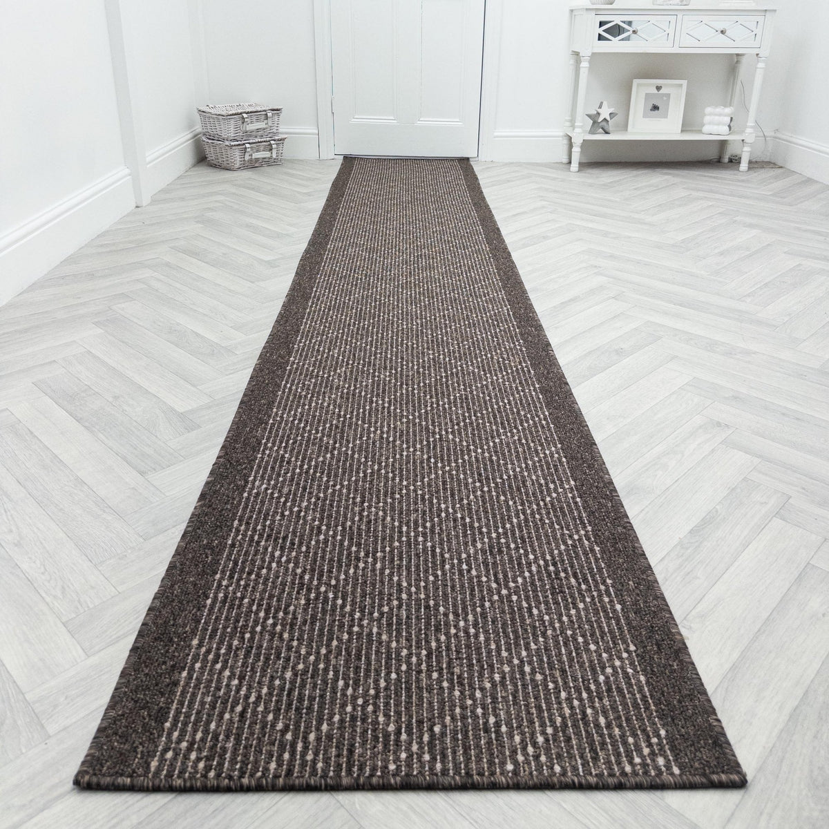 Boulevard Brown  Hall Runner