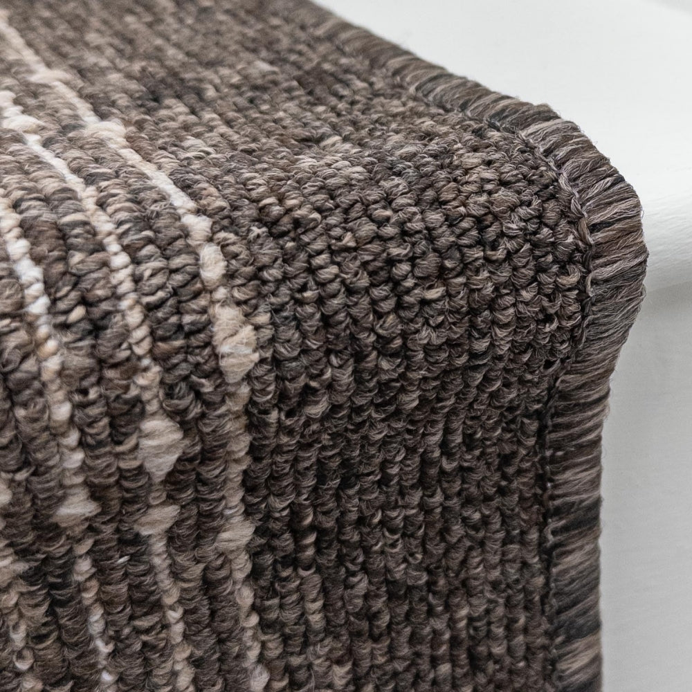 Boulevard Brown Stair Runner