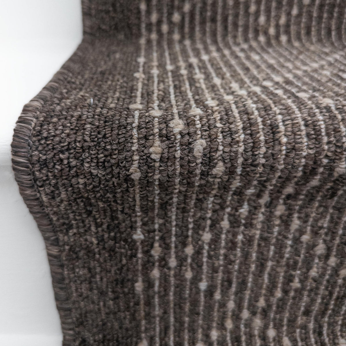 Boulevard Brown Stair Runner