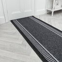 Promenade Grau Läufer - Länge auswählen: 30cm / Breite wählen: 80cm