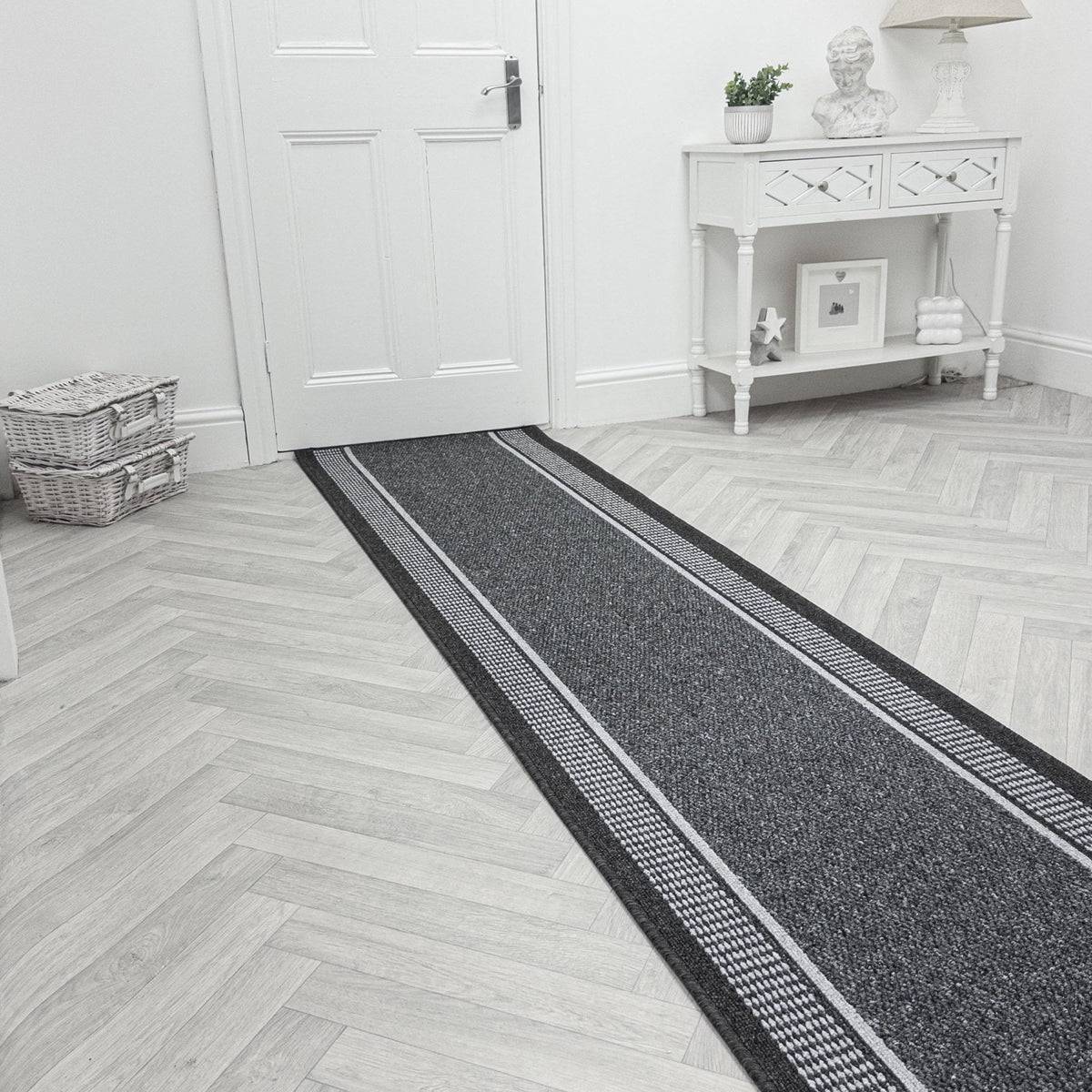 Promenade Grey Tapis de couloirs