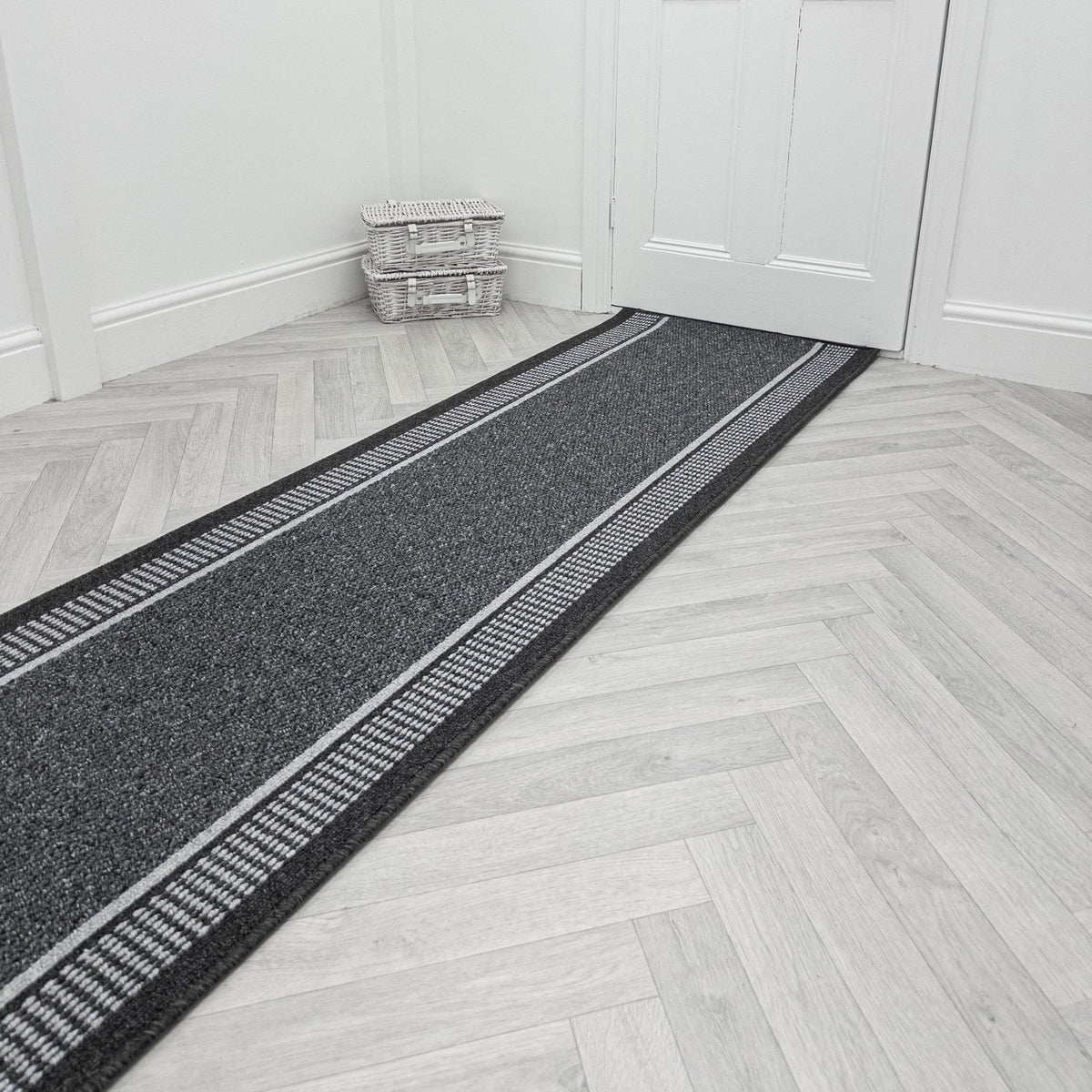 Promenade Grey Tapis de couloirs