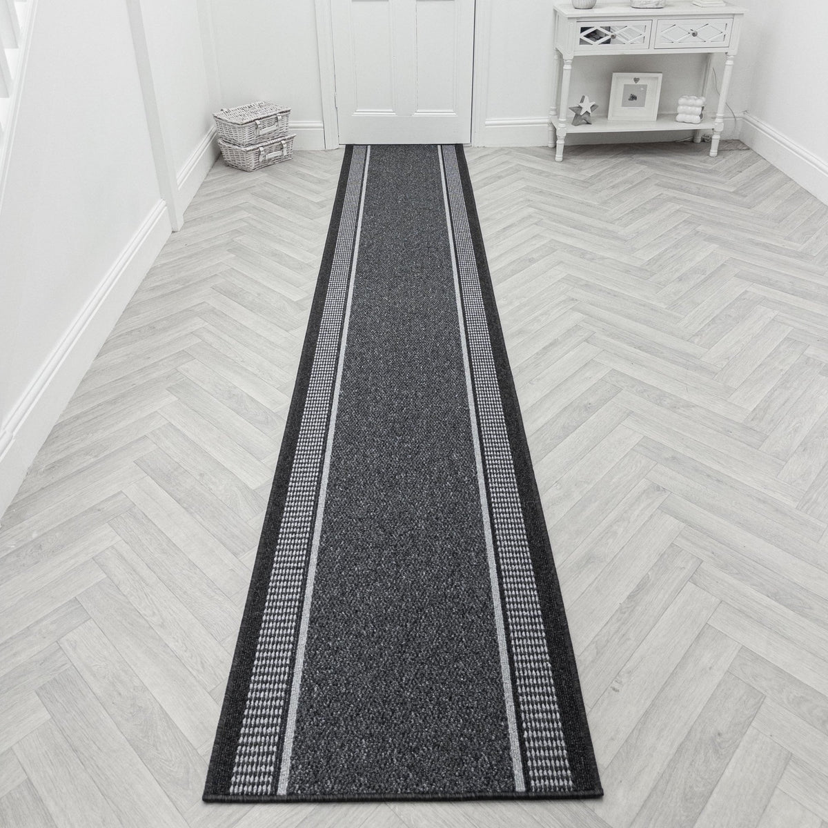 Promenade Grey Tapis de couloirs