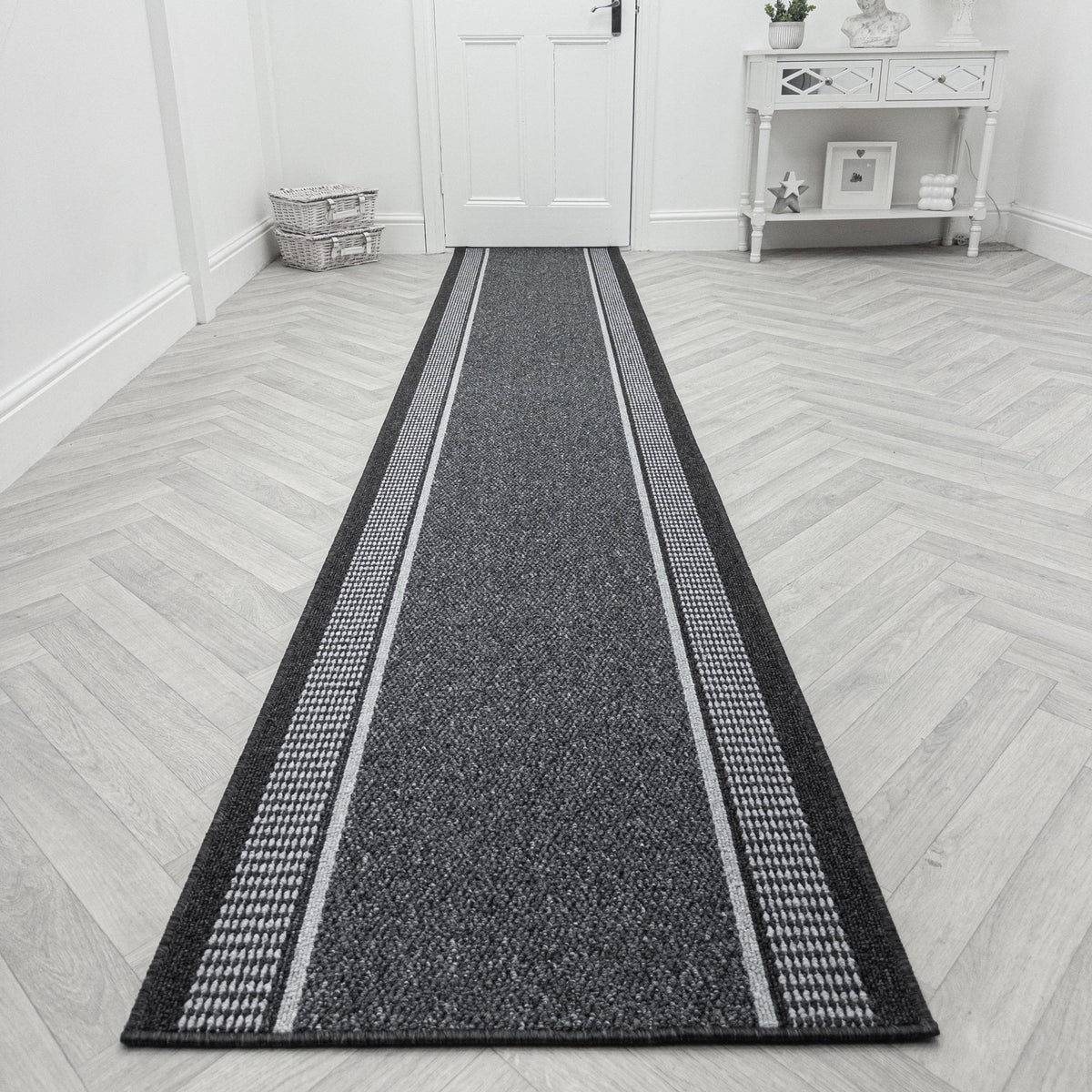 Promenade Grey Tapis de couloirs