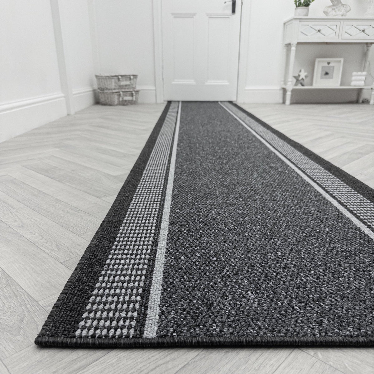 Promenade Grey Tapis de couloirs