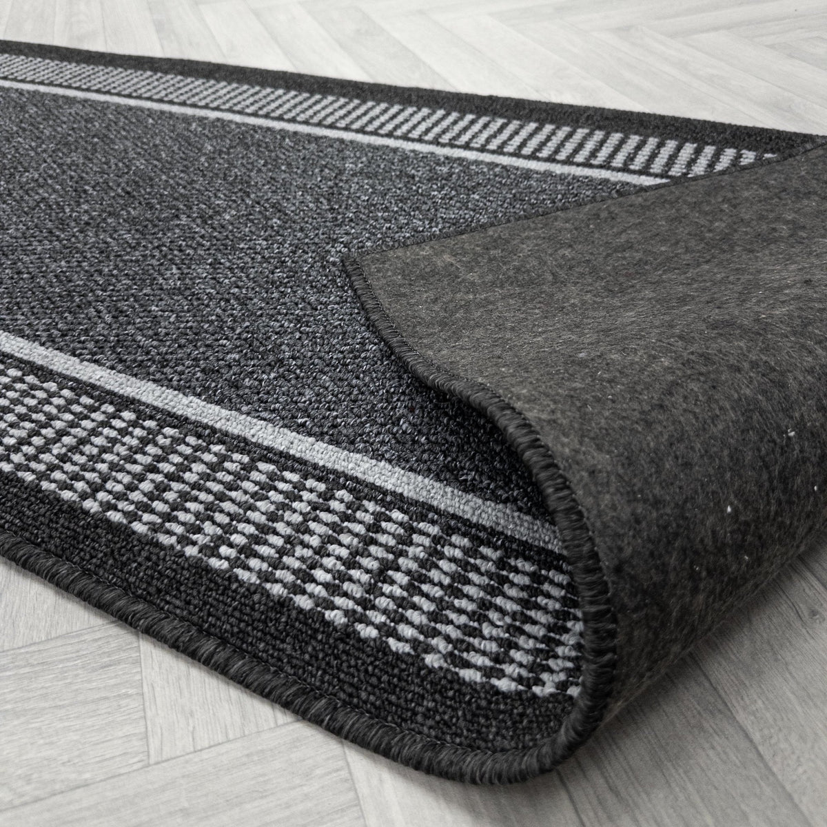 Promenade Grey Tapis de couloirs