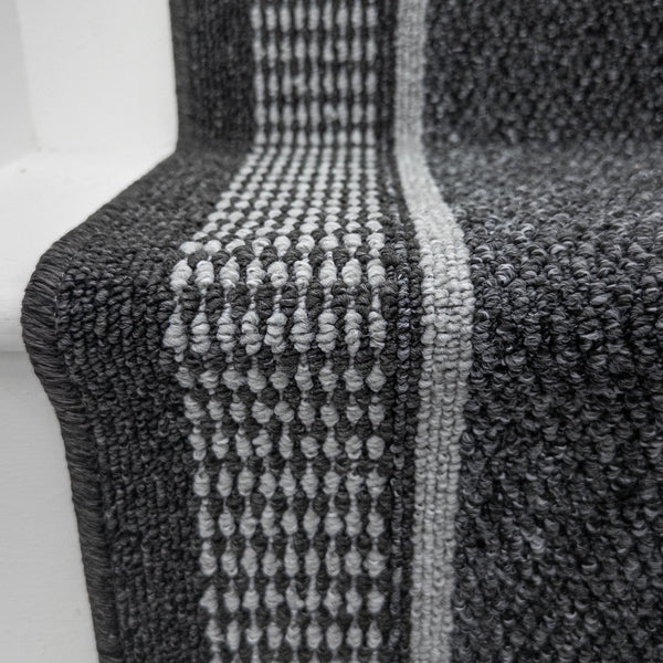 Promenade Gris Tapis d’escalier