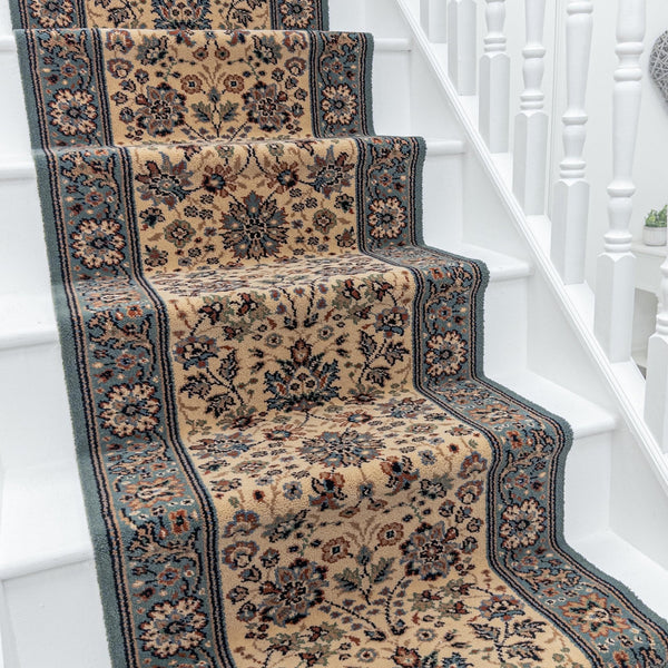 Antika Green Stair Runner